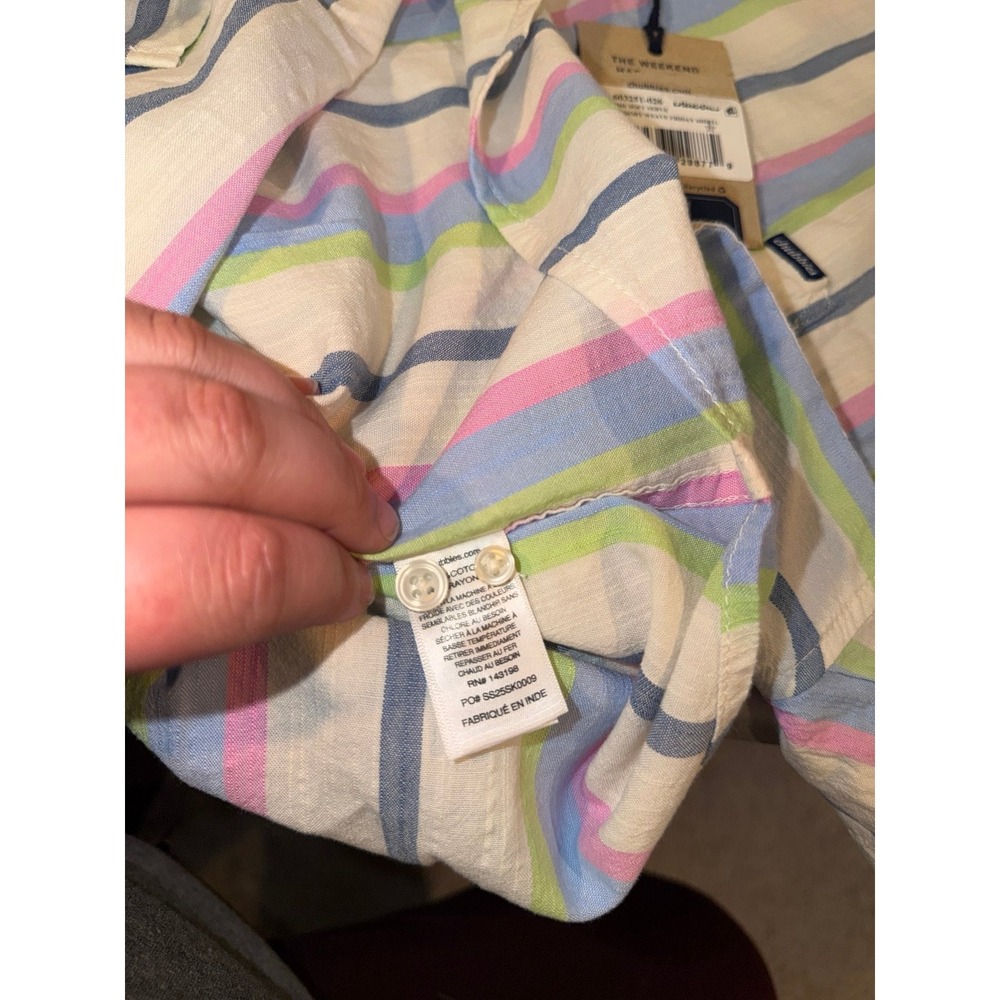 Chubbies Men's Soft Serve Resort Weave Friday Shirt. Size XXL (NWTS) - Picture 6 of 6